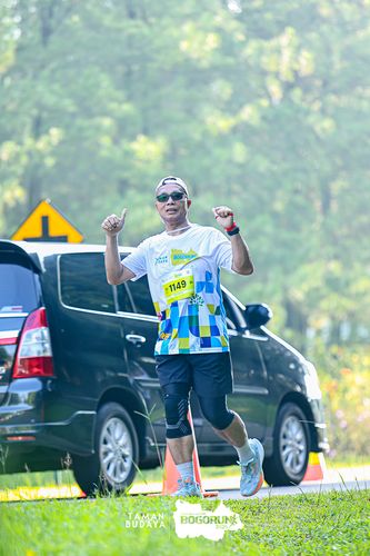 Race photo from Taman Budaya x BOGORUN 2025