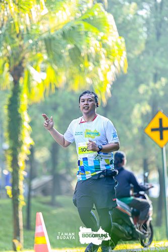 Race photo from Taman Budaya x BOGORUN 2025