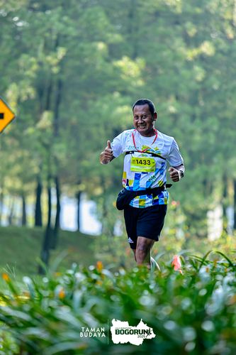 Race photo from Taman Budaya x BOGORUN 2025