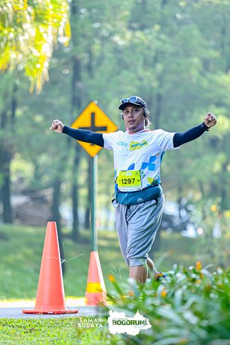 Race photo from Taman Budaya x BOGORUN 2025