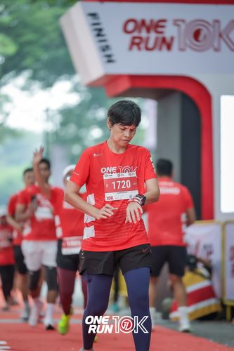 Race photo from ONE RUN 10K 2025