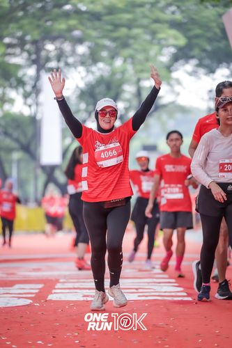 Race photo from ONE RUN 10K 2025