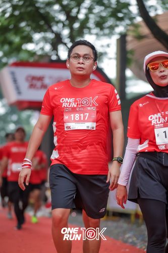 Race photo from ONE RUN 10K 2025