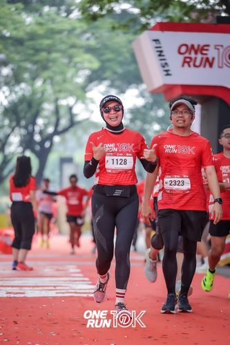Race photo from ONE RUN 10K 2025