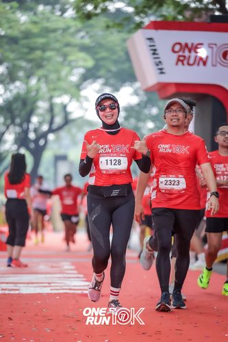 Race photo from ONE RUN 10K 2025