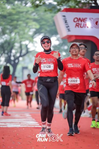 Race photo from ONE RUN 10K 2025