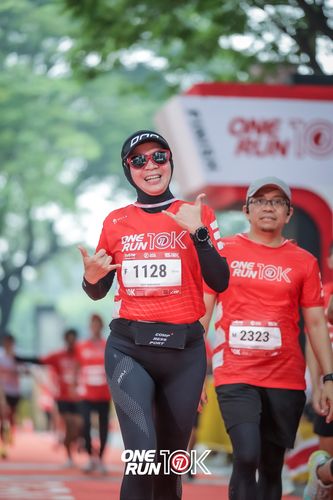 Race photo from ONE RUN 10K 2025