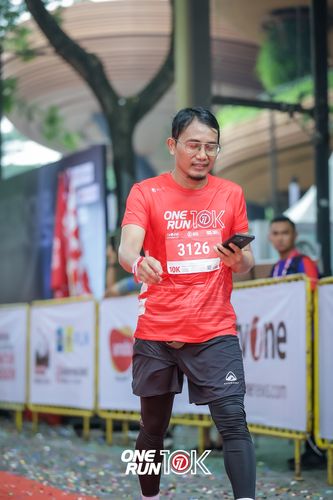 Race photo from ONE RUN 10K 2025