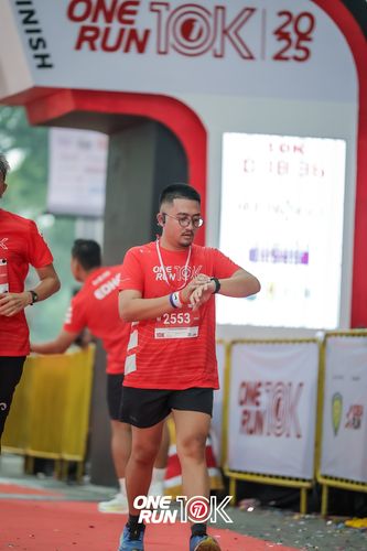 Race photo from ONE RUN 10K 2025