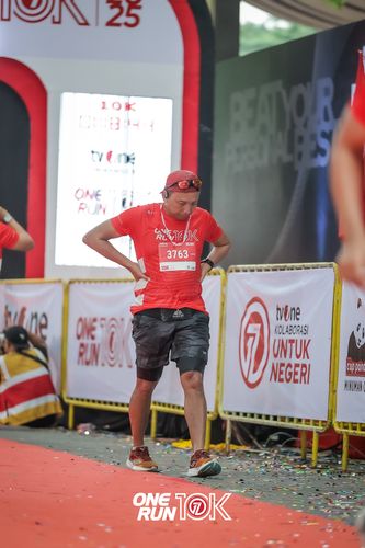 Race photo from ONE RUN 10K 2025