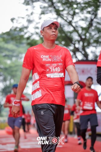Race photo from ONE RUN 10K 2025