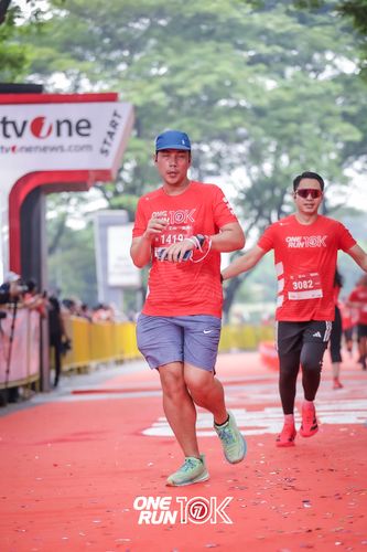 Race photo from ONE RUN 10K 2025