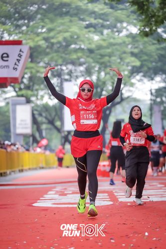 Race photo from ONE RUN 10K 2025
