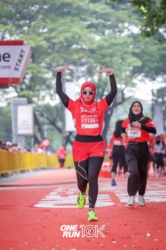 Race photo from ONE RUN 10K 2025