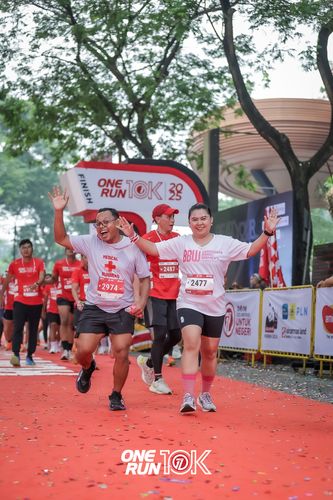 Race photo from ONE RUN 10K 2025