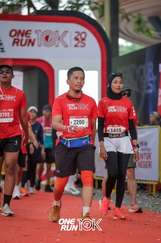 Race photo from ONE RUN 10K 2025