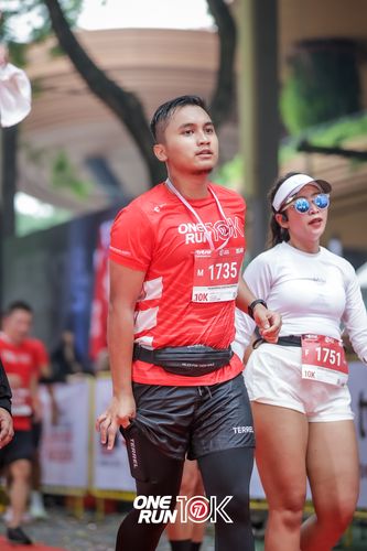 Race photo from ONE RUN 10K 2025