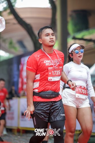 Race photo from ONE RUN 10K 2025