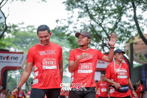 Race photo from ONE RUN 10K 2025