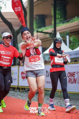 Race photo from ONE RUN 10K 2025