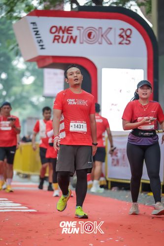 Race photo from ONE RUN 10K 2025