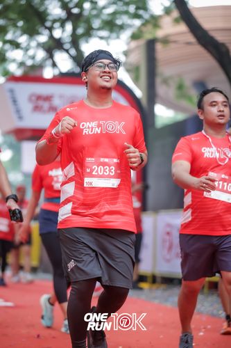 Race photo from ONE RUN 10K 2025