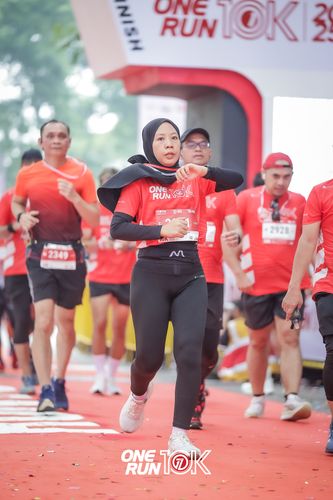 Race photo from ONE RUN 10K 2025