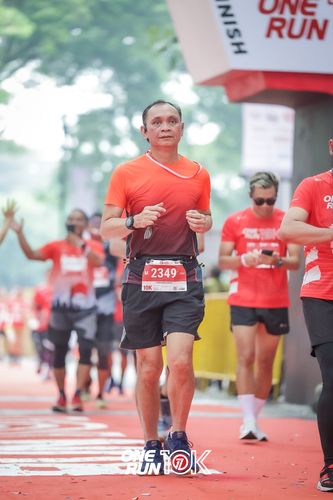 Race photo from ONE RUN 10K 2025