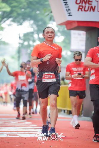 Race photo from ONE RUN 10K 2025