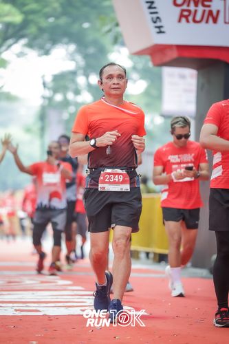 Race photo from ONE RUN 10K 2025