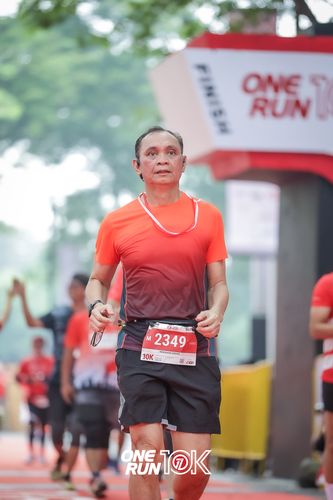 Race photo from ONE RUN 10K 2025