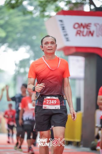 Race photo from ONE RUN 10K 2025