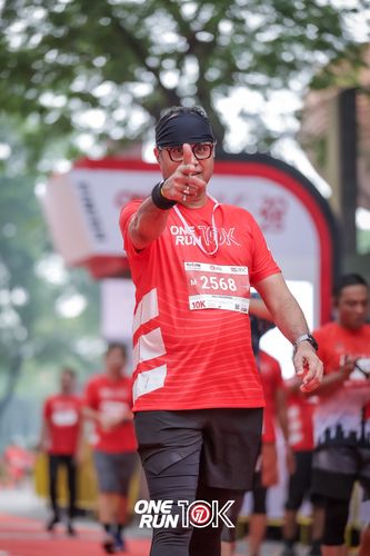 Race photo from ONE RUN 10K 2025
