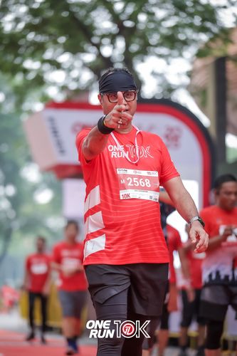 Race photo from ONE RUN 10K 2025