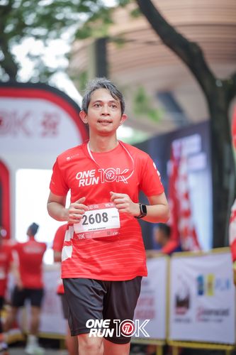 Race photo from ONE RUN 10K 2025