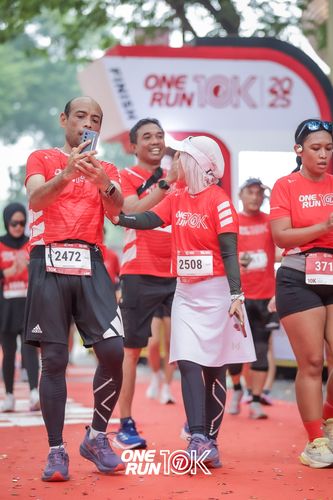 Race photo from ONE RUN 10K 2025