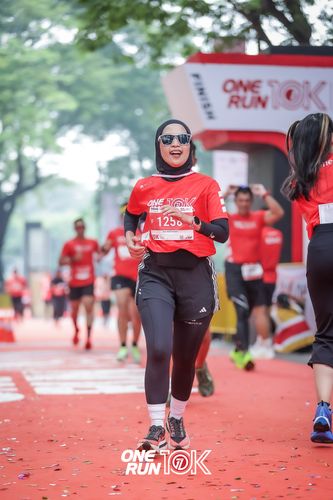 Race photo from ONE RUN 10K 2025