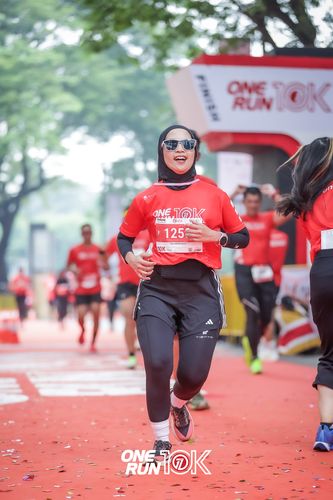 Race photo from ONE RUN 10K 2025