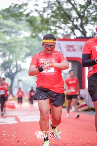 Race photo from ONE RUN 10K 2025
