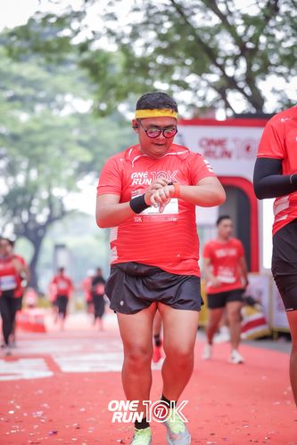 Race photo from ONE RUN 10K 2025