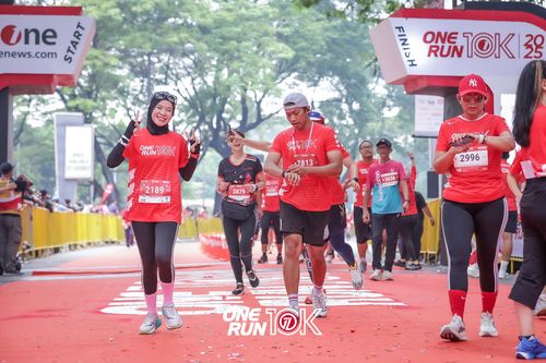 Race photo from ONE RUN 10K 2025