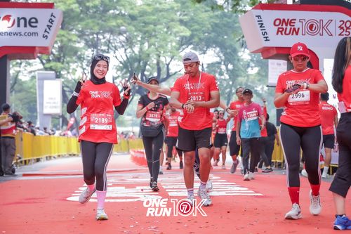 Race photo from ONE RUN 10K 2025