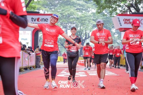 Race photo from ONE RUN 10K 2025