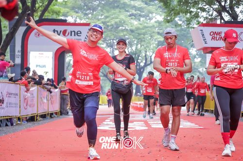 Race photo from ONE RUN 10K 2025