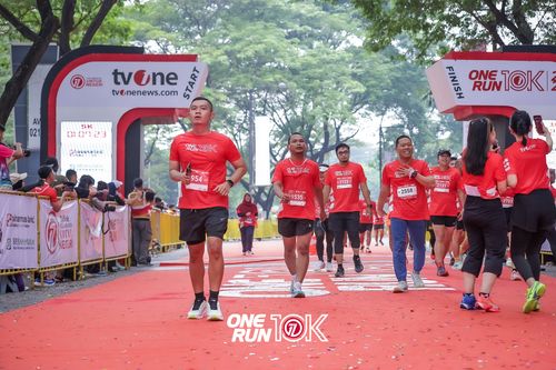 Race photo from ONE RUN 10K 2025