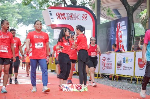 Race photo from ONE RUN 10K 2025