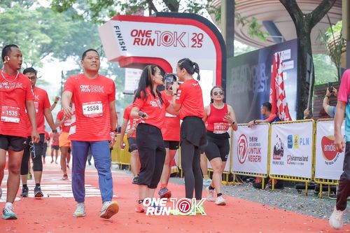 Race photo from ONE RUN 10K 2025