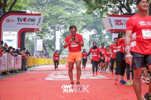 Race photo from ONE RUN 10K 2025