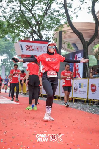Race photo from ONE RUN 10K 2025