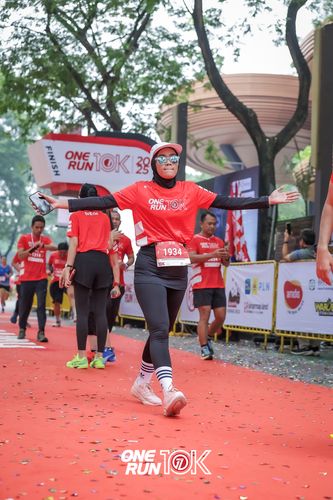 Race photo from ONE RUN 10K 2025